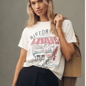 Anthro Ristorante Florence, Italy Graphic Tee M